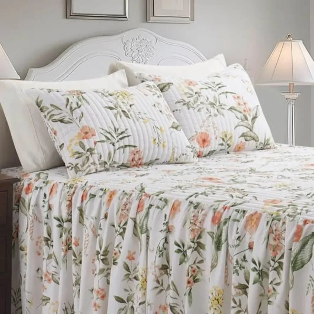 3 Piece Cal-King/King Levtex Home Bedspread Set NEW Vivana